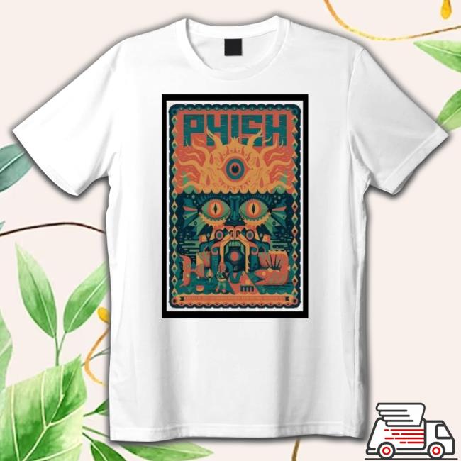 Phish July 18 & 19 Summer 2023 Live Oak Bank Pavilion At Riverfront Park Wilmington, Nc Poster Shirt