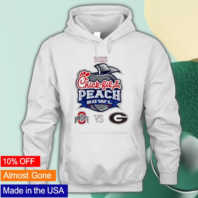 2022 Peach Bowl Ohio State University Buckeyes Vs Georgia Bulldogs Shirt 2022 Peach Bowl Ohio State University Buckeyes Vs Georgia Bulldogs Hooded Sweatshirt