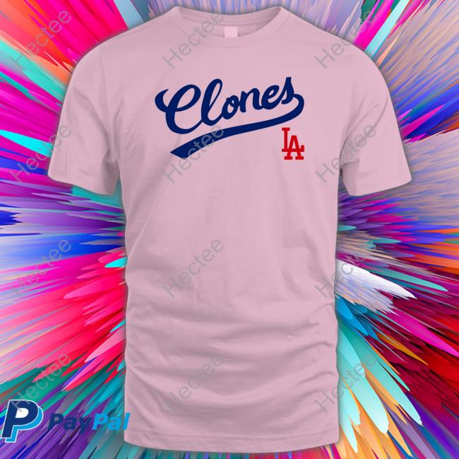 Clones X La Baseball Hooded Sweatshirt Clones X La Baseball Shirt