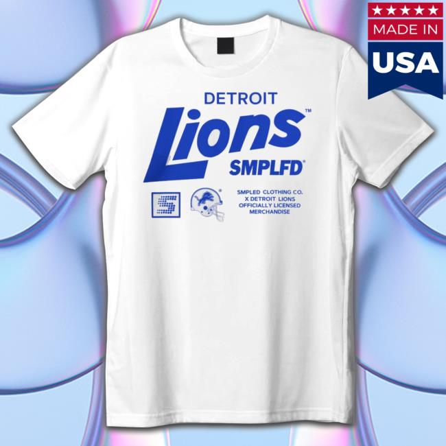 Detroit Lions Smplfd T-Shirt