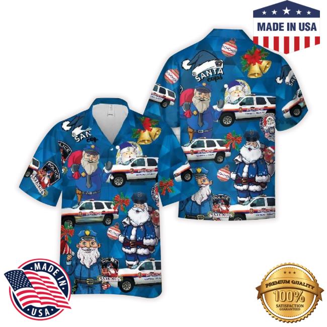 Nassau County Police Department County, New York Christmas Hawaiian Sweatshirt