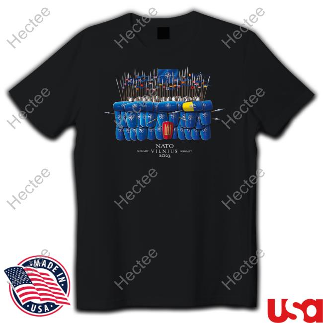 Nato Summit Vilnius 2023. Columns Of Gediminas Shirt