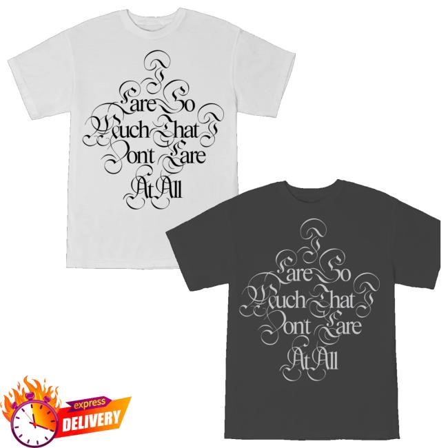 Glaive Music Store I Care So Much That I Dont Care At All Hoodie