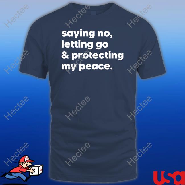 Mahogany Mommies Merch Saying No Letting Go And Protecting My Peace Hoodie