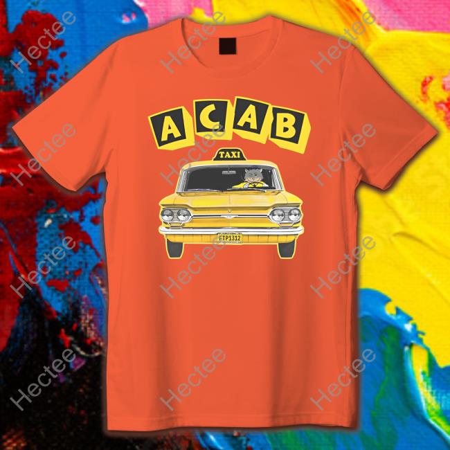 Acab Taxi Tee Shirt