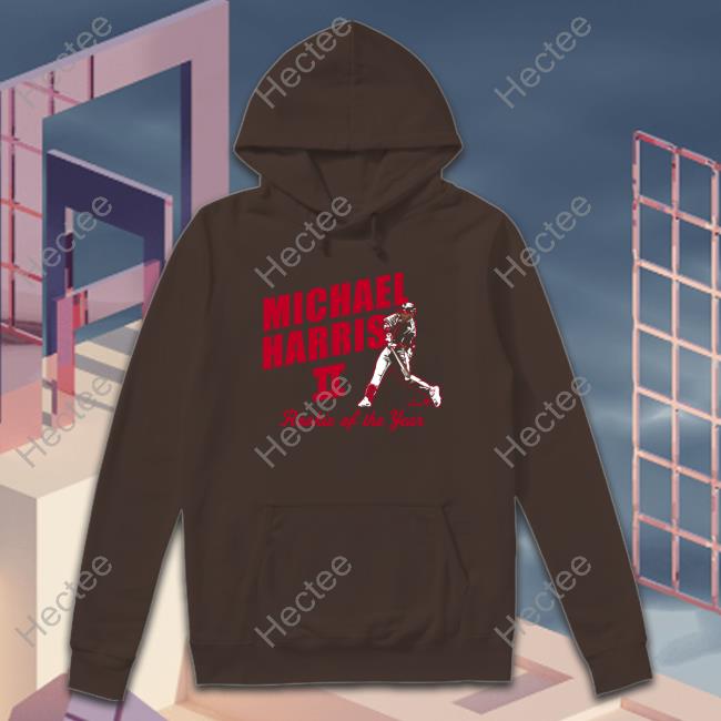 Breakingt Store Michael Harris Ii Rookie Of The Year T Shirt Michael Harris Ii Rookie Of The Year Tee Shirt
