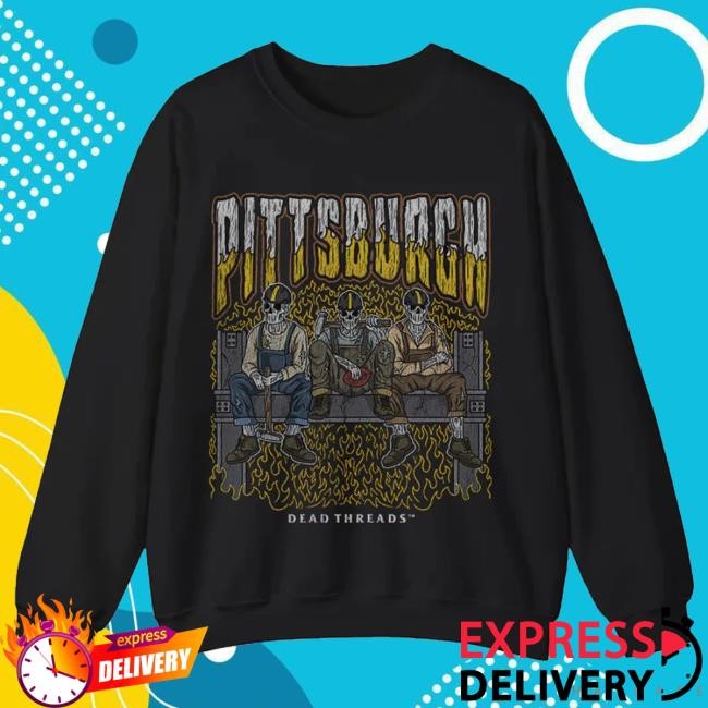 Dead Threads Merch Pittsburgh Football Long Sleeve Shirt
