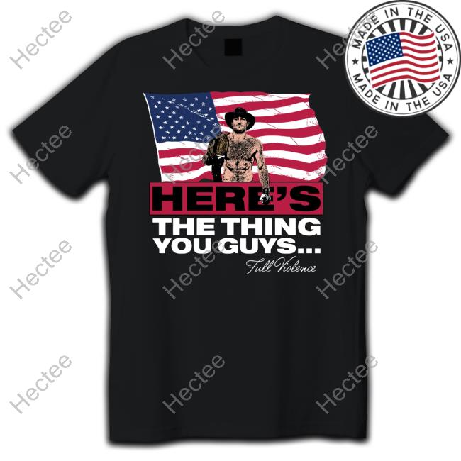 Full Violence Here's The Thing You Guys Black Tanktop