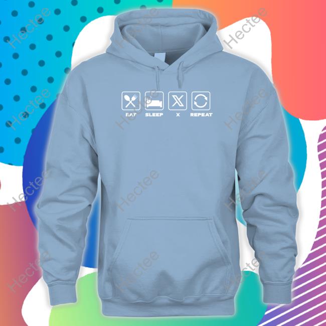 Dogedesigner Eat Sleep X Repeat Classic Shirt