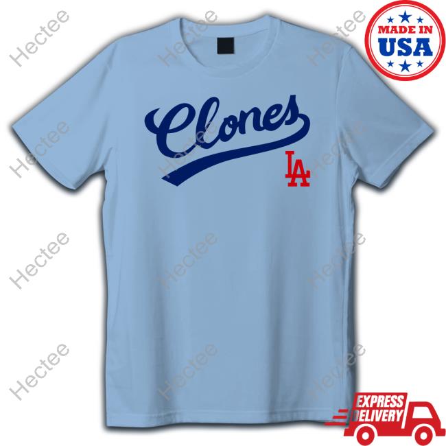 Clones X La Baseball Hooded Sweatshirt Clone La Baseball Shirt