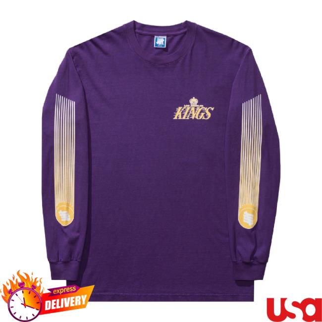 Original Teamla Store Merch Undefeated X La Kings Slapshot Sweater Teamlastore Shop Purple