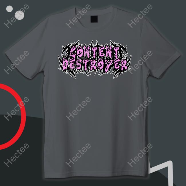 Content Destroyer Hoodie Sweatshirt