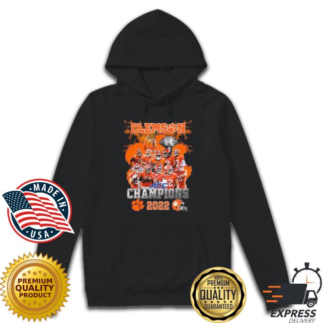 Clemson Tigers Acc Football Conference Champions 2022 Long Sleeve Shirt