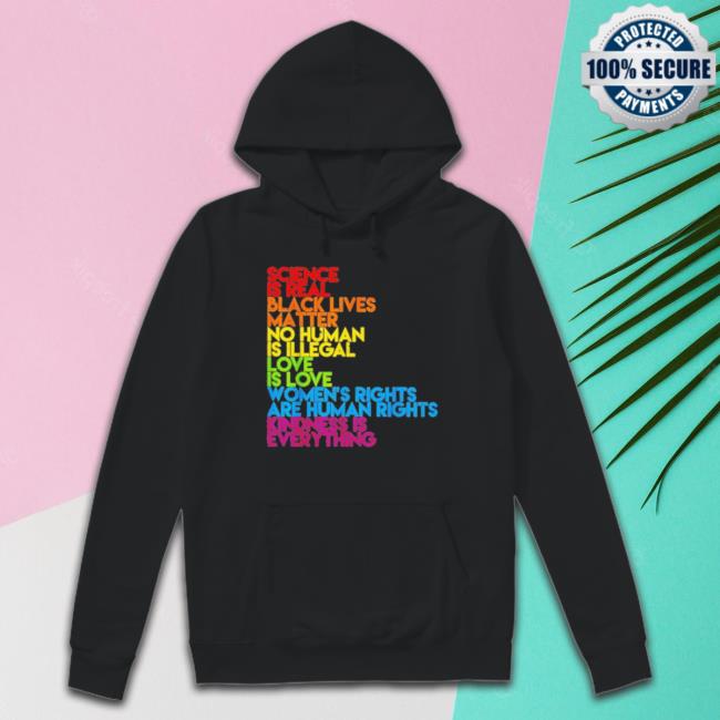Science Is Real Black Lives Matter Wicked Naughty Long Sleeve Shirt