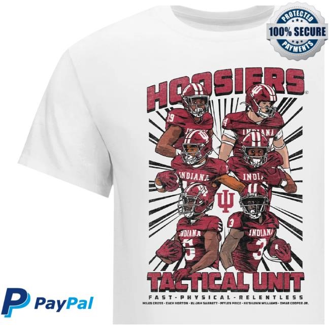 Indiana Hoosiers Nil Hoosier Tactical Unit Hooded Sweatshirt
