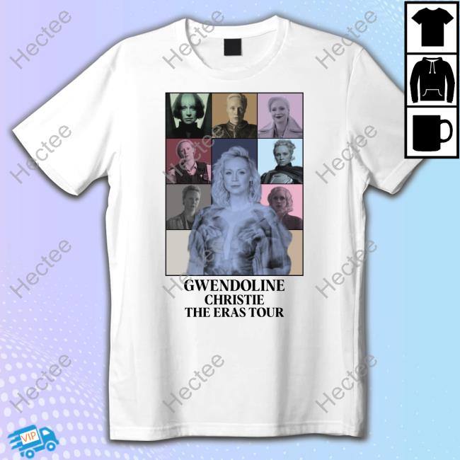 Georgegenica Gwendoline Christie The Eras Tour Tee Shirt