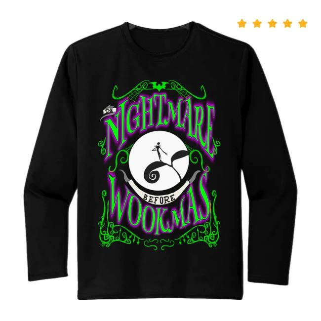 Certified Maniac Merch Store Nightmare Before Wookmas Shirts