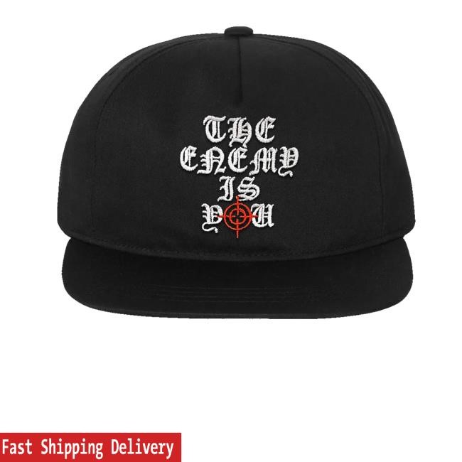 Harmsway13 Merch The Enemy Is You Snapback Hat
