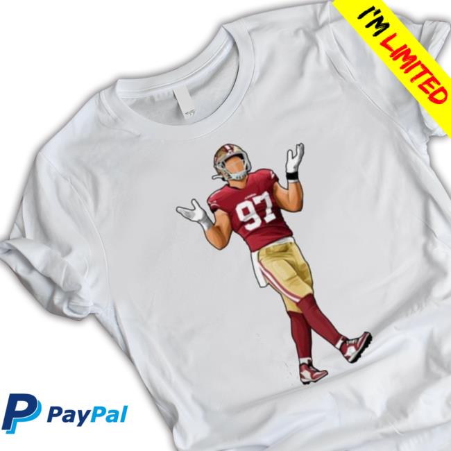 Nick Bosa 97 Reaction Tee Shirt