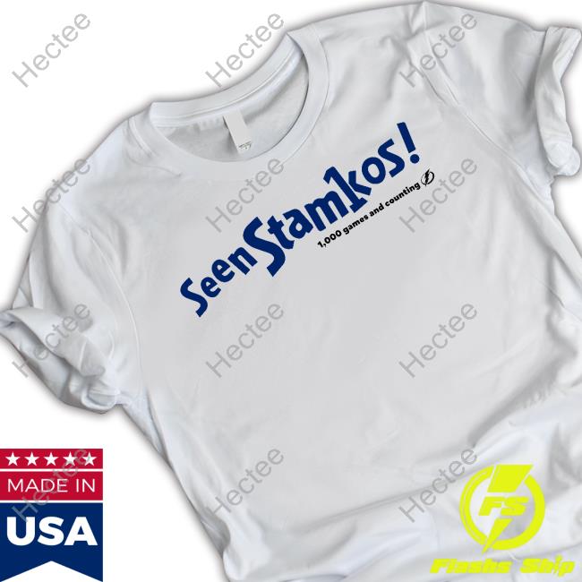 Tampa Bay Lightning Seen Stamkos 1000 Games And Counting T Shirt