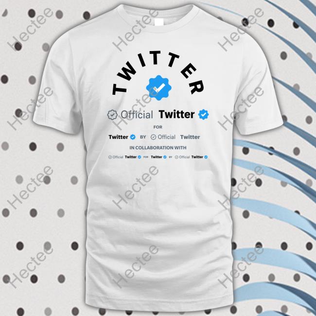 Twitter Official Twitter For Twitter By Offical Twitter In Collaboration With Long Sleeve Tee