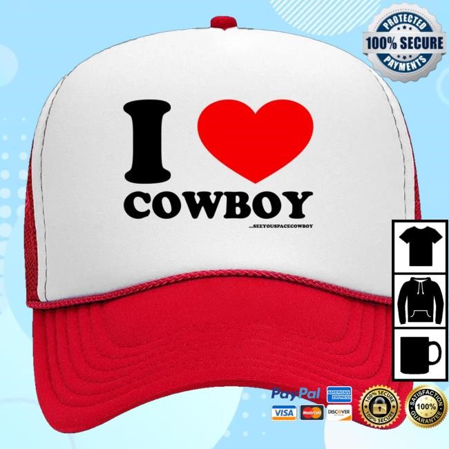 Seeyouspacecowboy Merch Heart Hat