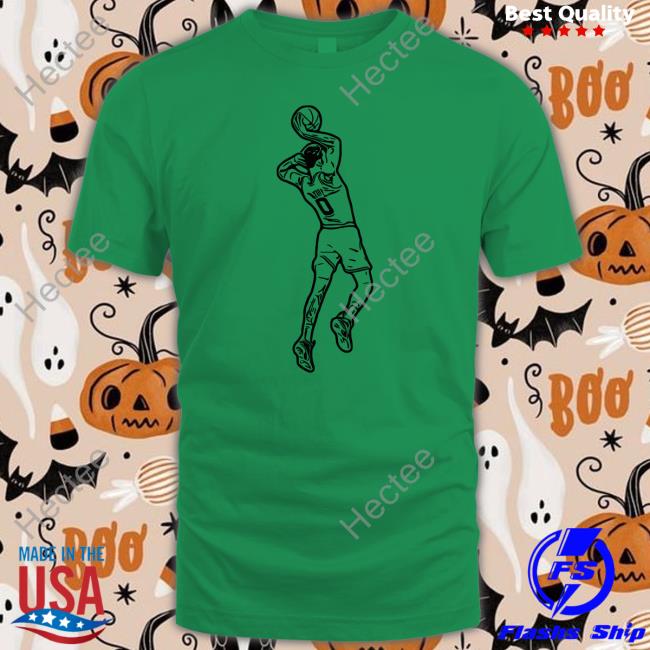Carina Jayson Tatum Playing Basketballl Tee Shirt