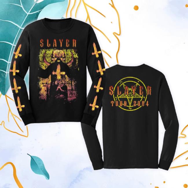 Official Slayer Merch Store Slayer Double Priest Classic Shirt Tour Tee Slayer Shop