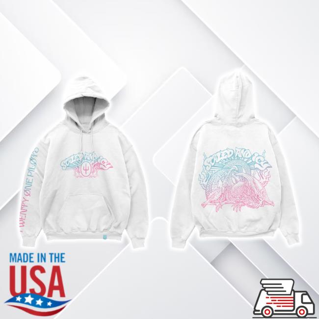 Official Spectrum Dragon Hoodie Sweatshirt Twenty One Pilots Shop