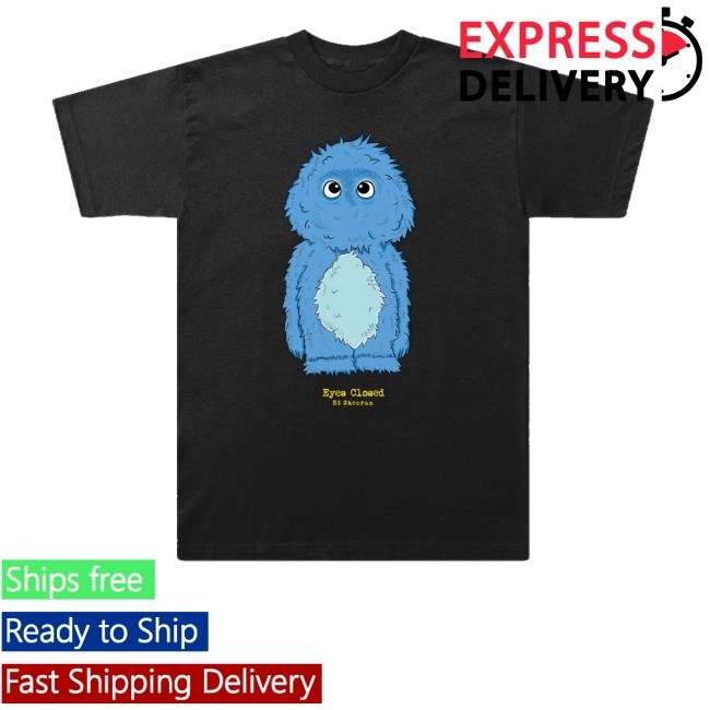 Edsheeran Merch Blue Monster T-Shirt, Hoodie, Tank Top, Sweater And Long Sleeve T-Shirt