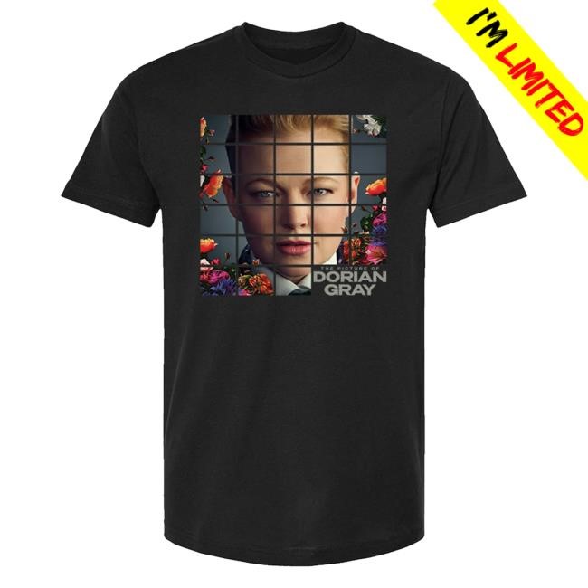 Official Dorian Gray Sarah Snook Grid Long Sleeve T Shirt
