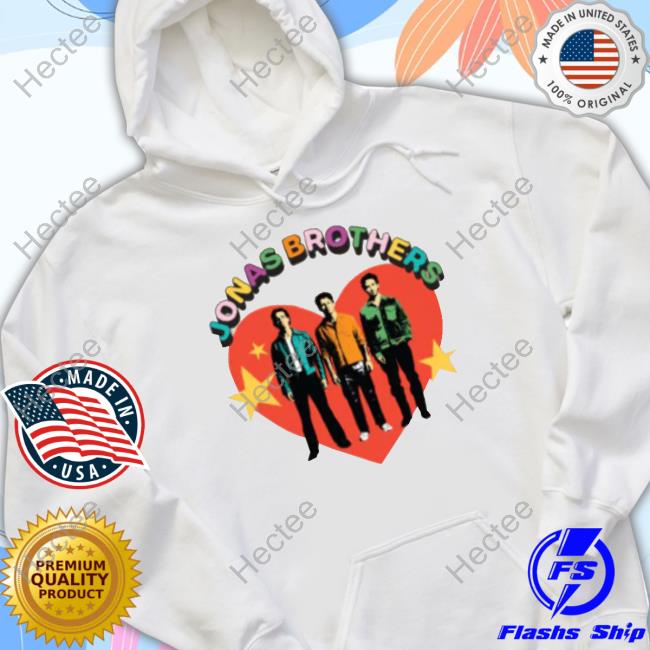 Jonas Brothers Store Heart Ringer Hoodie