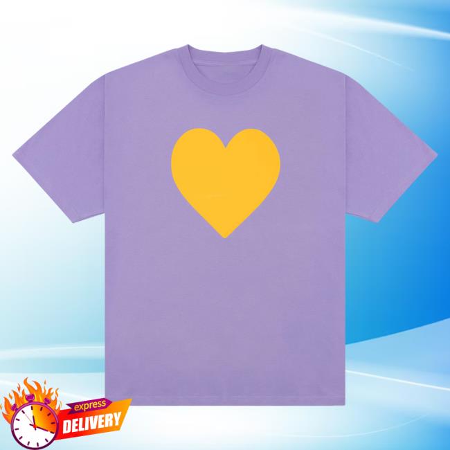 Official Drew House Merch Store Shop Love Ss Shirt 2023 Lavender DrewHouse Apparel Clothing