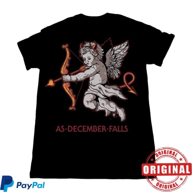 As December Falls Store Merch Cherub Zip Hoodie