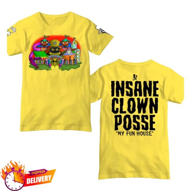 Insane Clown Posse Merch Shaggy 2 Dope Exclusive Joker Cards' My Fun House Sweatshirt