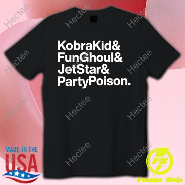 Kobrakid Funghoul Jetstar Partypoison Hoodie Lela Tm