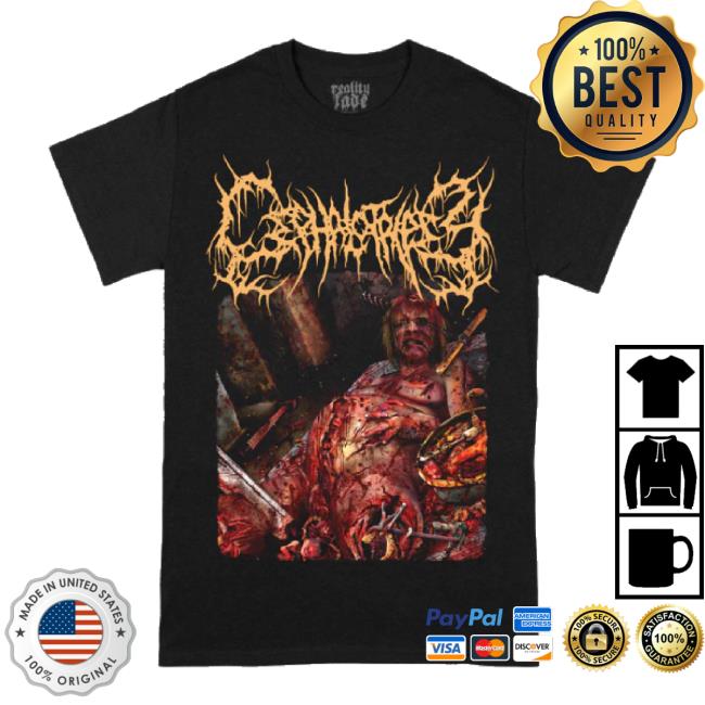 Trending Reality Fade Merch Store Cephalotripsy 'Uterovaginal' T-Shirt Realityfade Shop