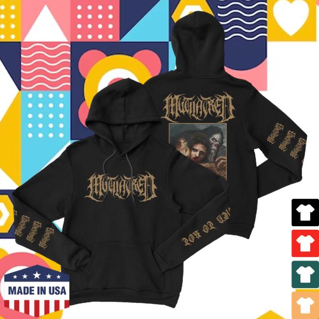 Official Night Shift Store Shop Mutilatred - Determined To Rot Crew Nightshift Merch