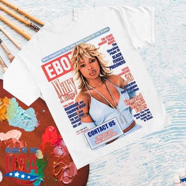 Wear Icy Mary J. Blige Ebony Graphic T Shirt