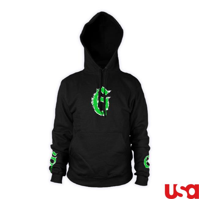 Official Blackcraft Cult Merch Store Blackcraft Cult Green Six - Heavyweight Sweater Pullover Sweater Blackcraftcult Shop