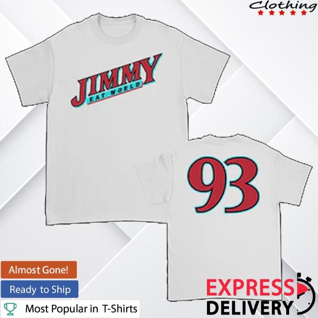 Official Jimmy Eat World Baseball Series 2024 Tee White Long Sleeve Shirt