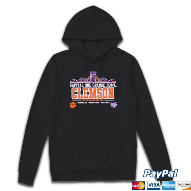 Original 2022 Capital One Orange Bowl Clemson Tigers 12 30 22 Sweatshirts