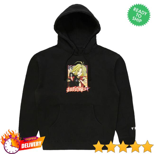 Official Hypland Clothing Merch Store Hypland Yyh Karasu Star Crew neck Sweatshirt (Black)