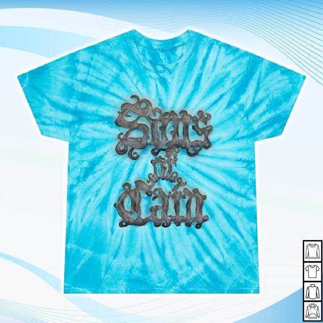 Original Drift Loud Records Merch Store Sons Of Cain - Smoke Logo | Tie-Dye Sweaters Cyclone Driftloudrecords Shop