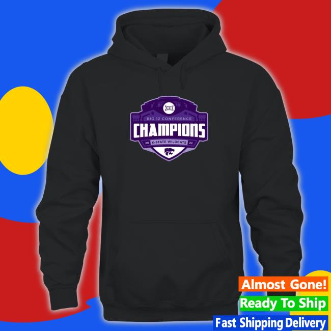 Original Big 12 Conference Champions 2022 Kansas State Wildcats Hoodie
