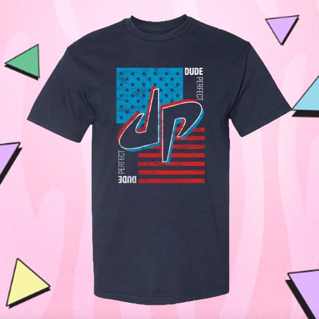 Dude Perfect Merch Store Hero Tour Youth Patriotic Shirts