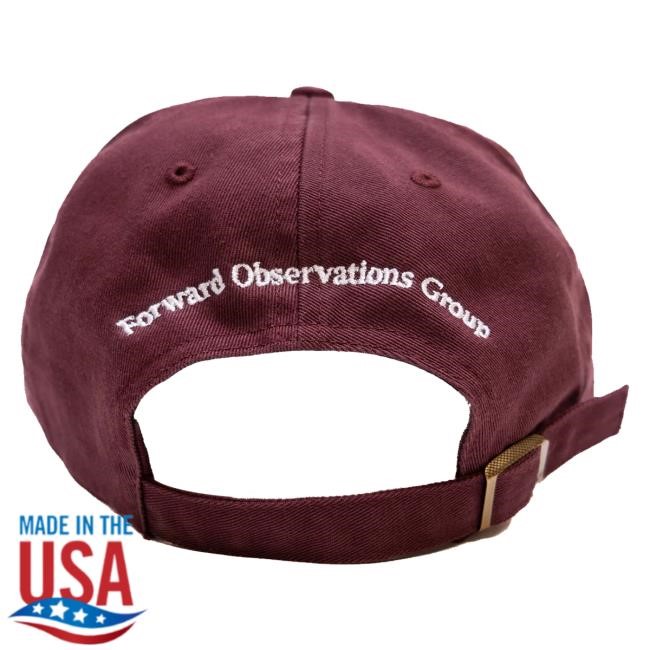 Forward Observations Merch Maroon F Snapback Hat