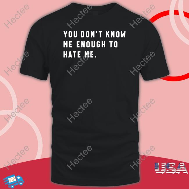 Caleb Plant Wearing You Don’T Know Me Enough To Hate Me Tee Super Fan