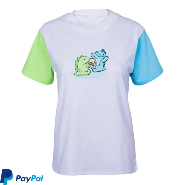 Official Moriah Elizabeth Merch Store Shop Pickle/Derp Color Block T-Shirt MoriahElizabeth