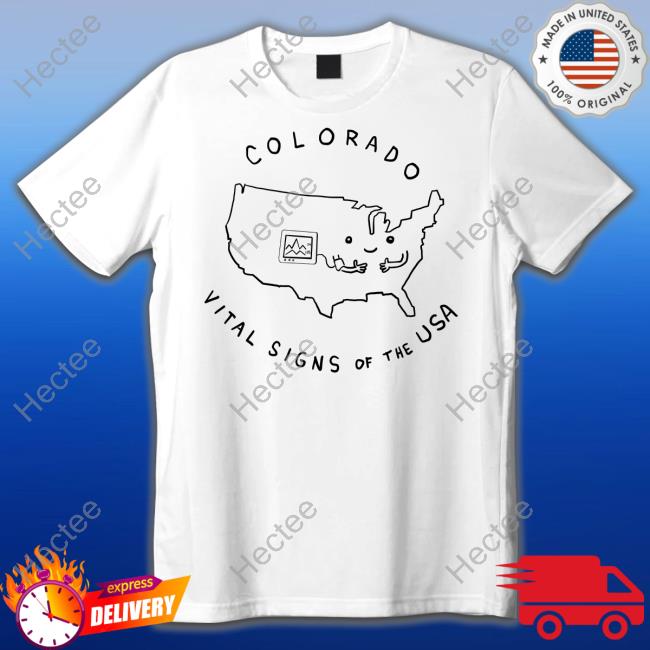 Nathanwpyle Colorado Vital Signs Of The Usa Tee